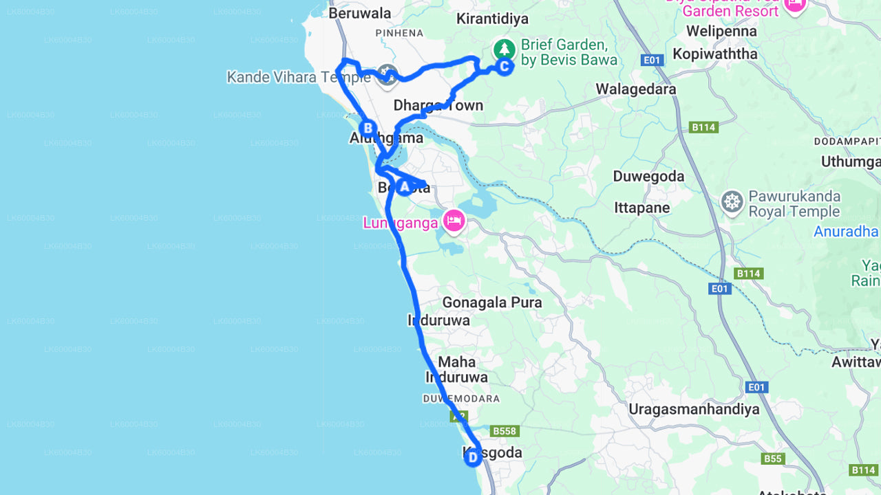 Stadsrondleiding Bentota