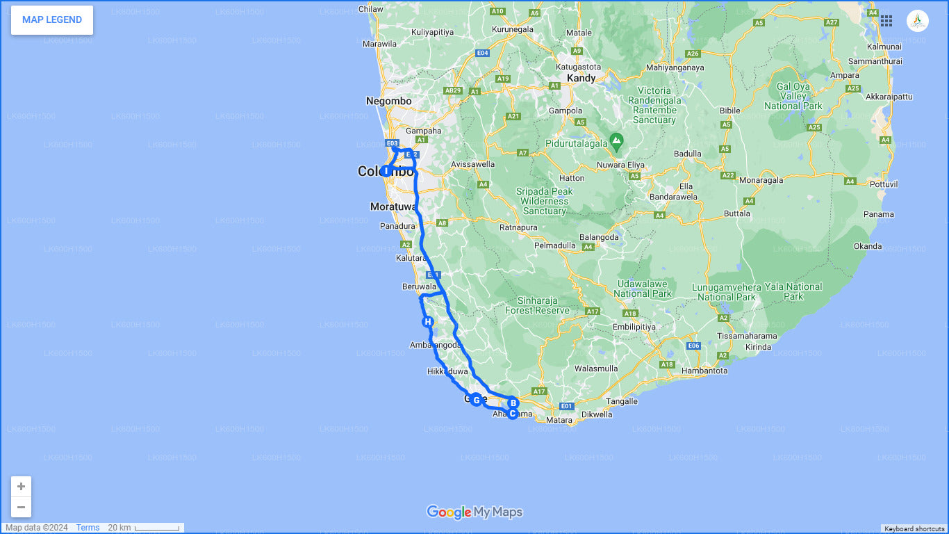 Virgin White Tea Factory en Galle Fort uit Colombo