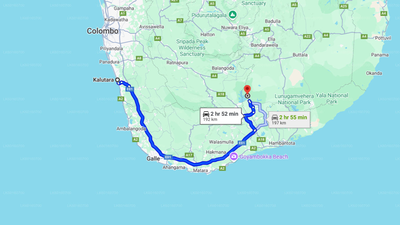 Udawalawe National Park Safari vanuit Kalutara