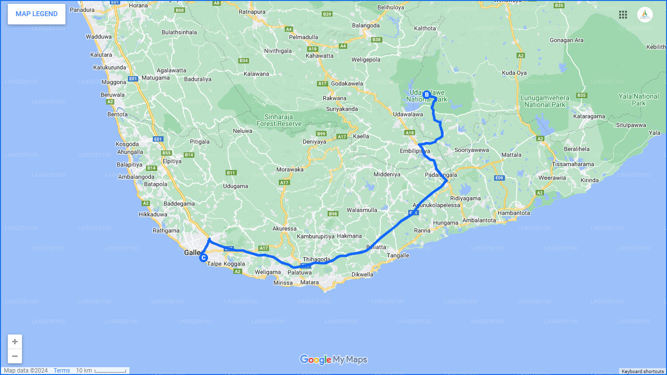 Udawalawe National Park Safari vanuit Unawatuna