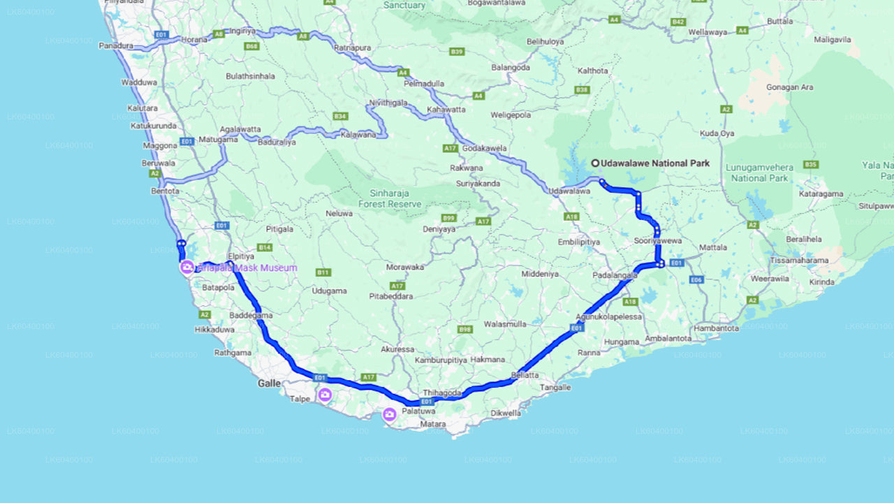 Safari in Nationaal Park Udawalawe vanuit Ahungalla