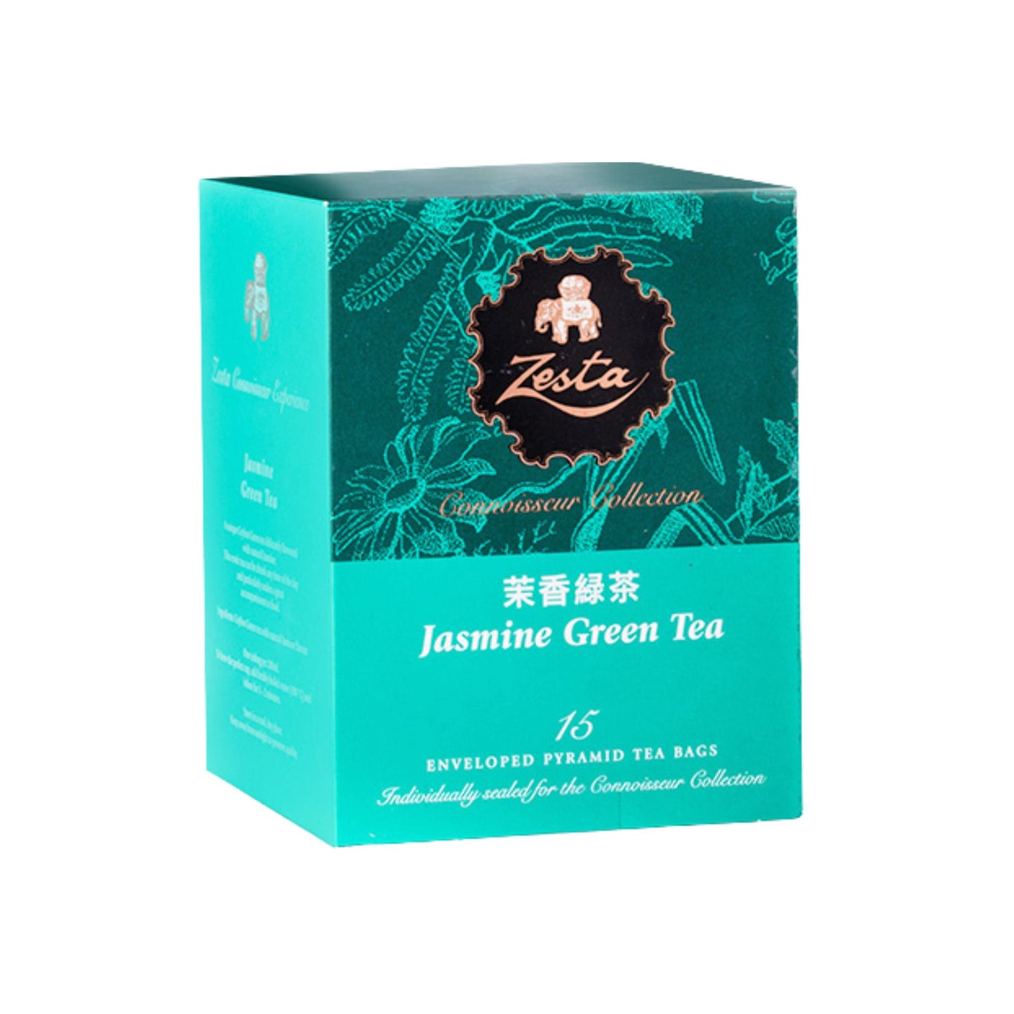 Zesta Jasmine Green Tea - 15 piramidetheezakjes (30 g)
