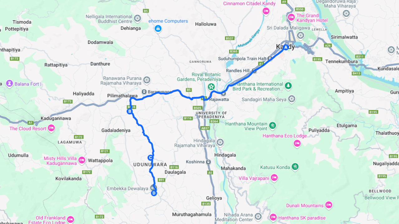 3 Temple Loop-fietstocht vanuit Kandy