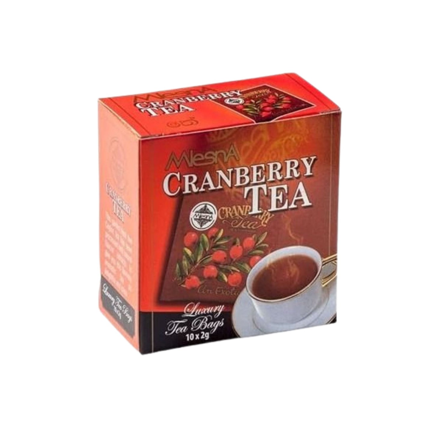 Mlesna Cranberry Tea (20g) 10 Luxury Tea Bags