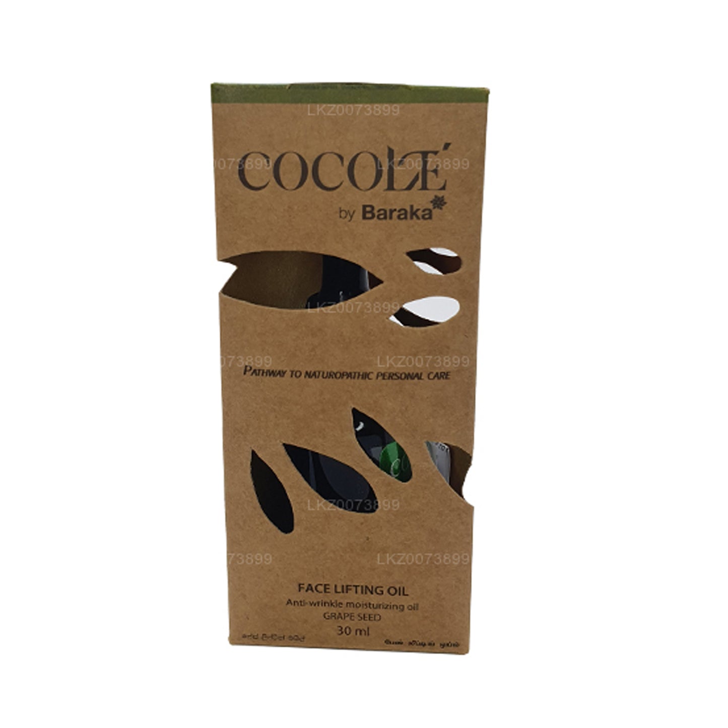 Baraka Cocole gezichtsliftende olie (30 ml)