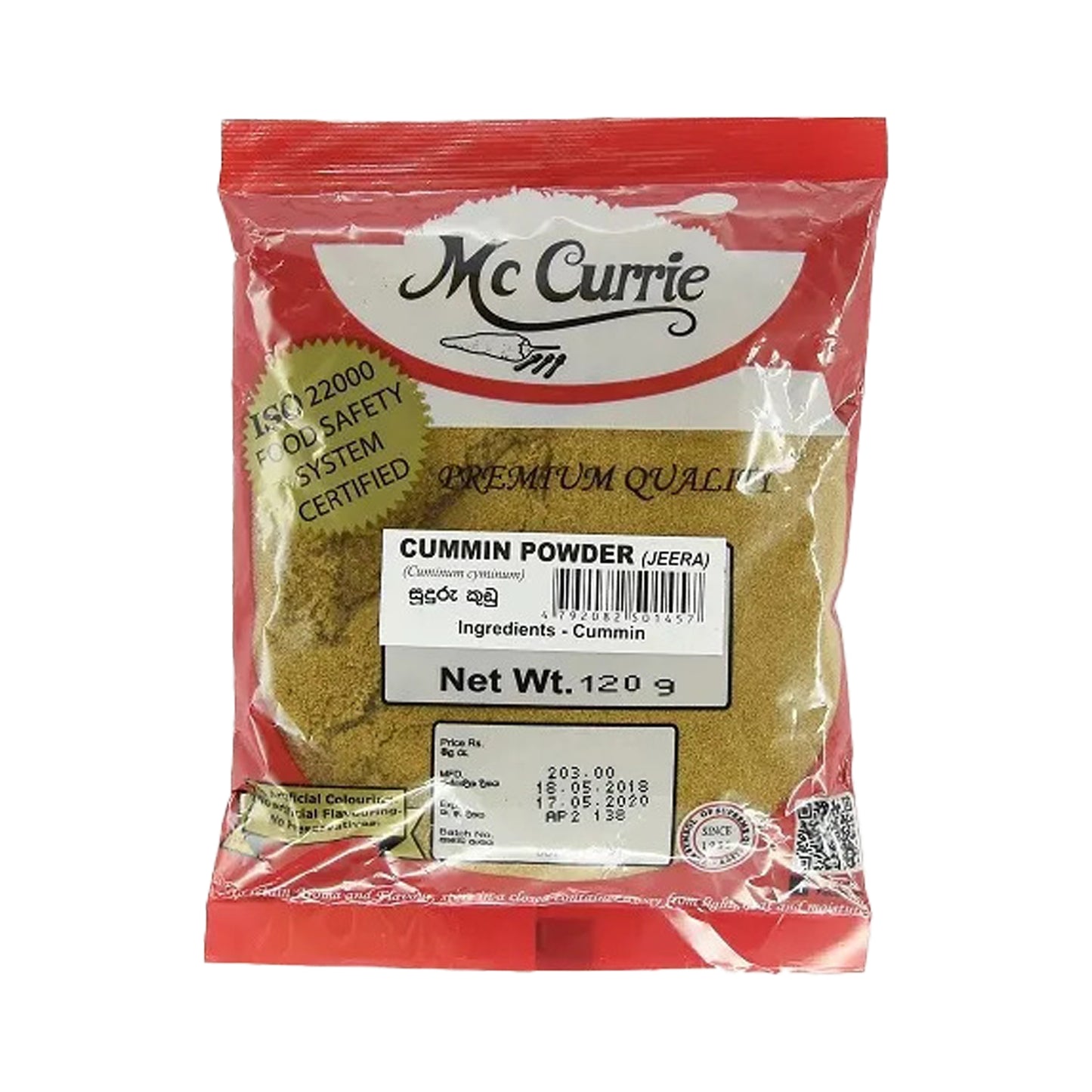 Mc Currie komijnpoeder (120 g)