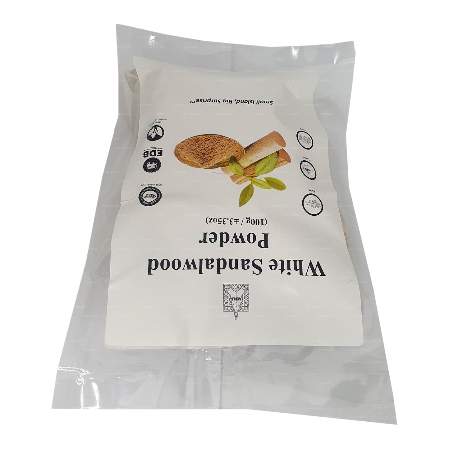 Lakpura wit sandelhoutpoeder (100 g)