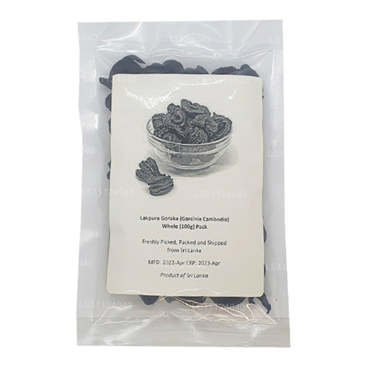 Lakpura Goraka (Garcinia Cambodia) hele verpakking