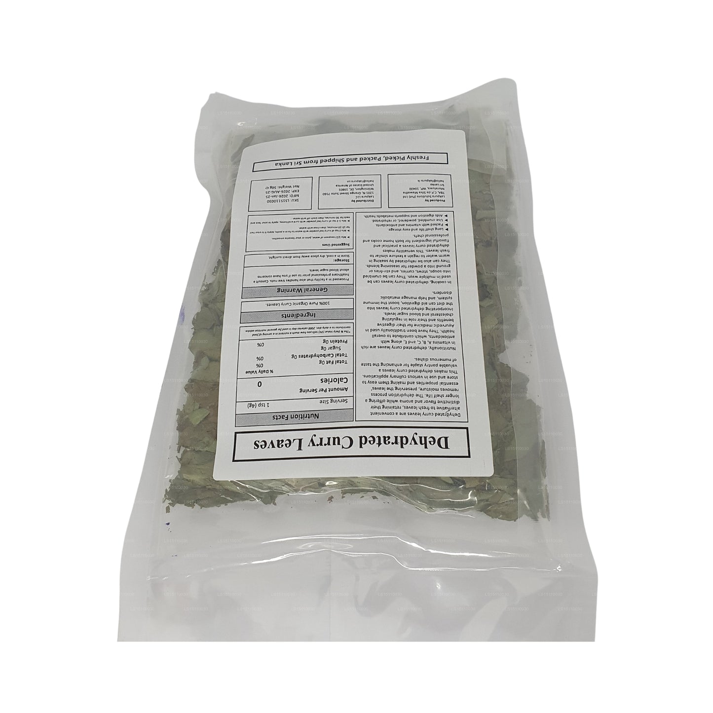 Lakpura® Gedroogde Curryblaadjes