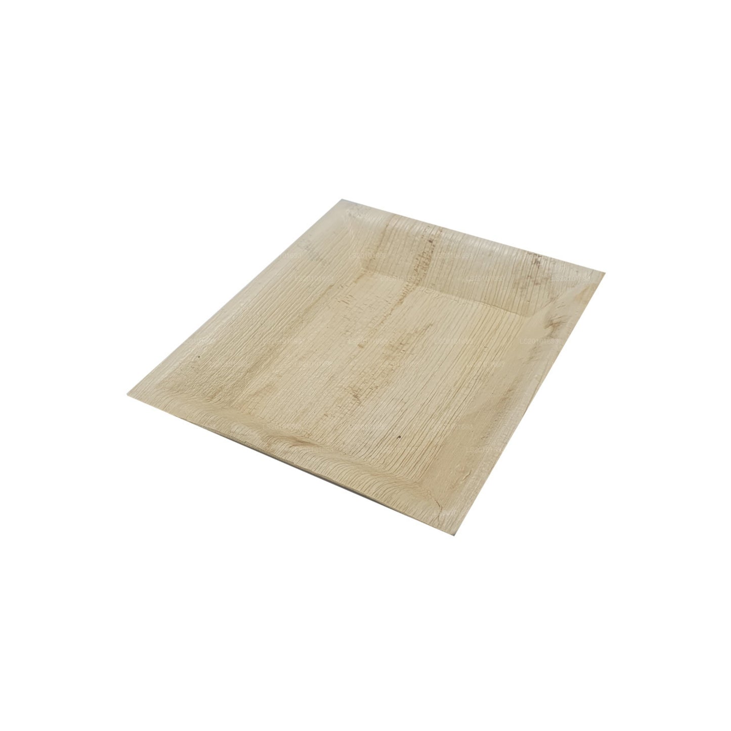 Handgemaakte voedselborden met Areca-bladeren 20 cm x 20 cm (vierkant type)
