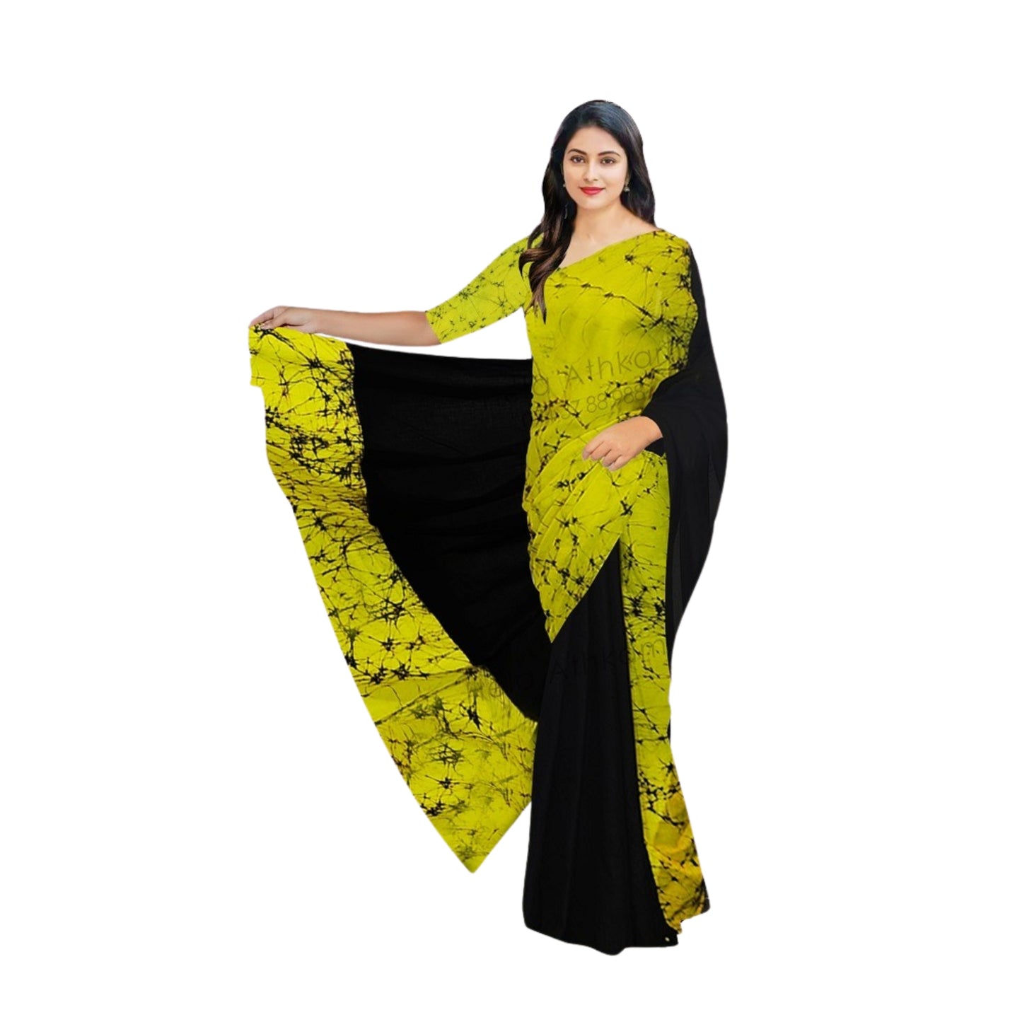 Lakpura Batik Saree (Design S004)