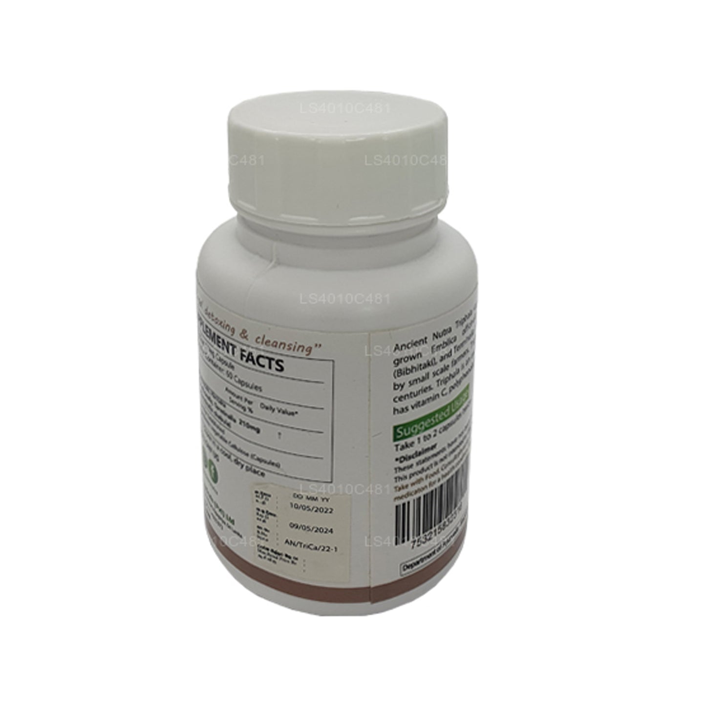 Ancient Nutra Triphala (60 capsules)