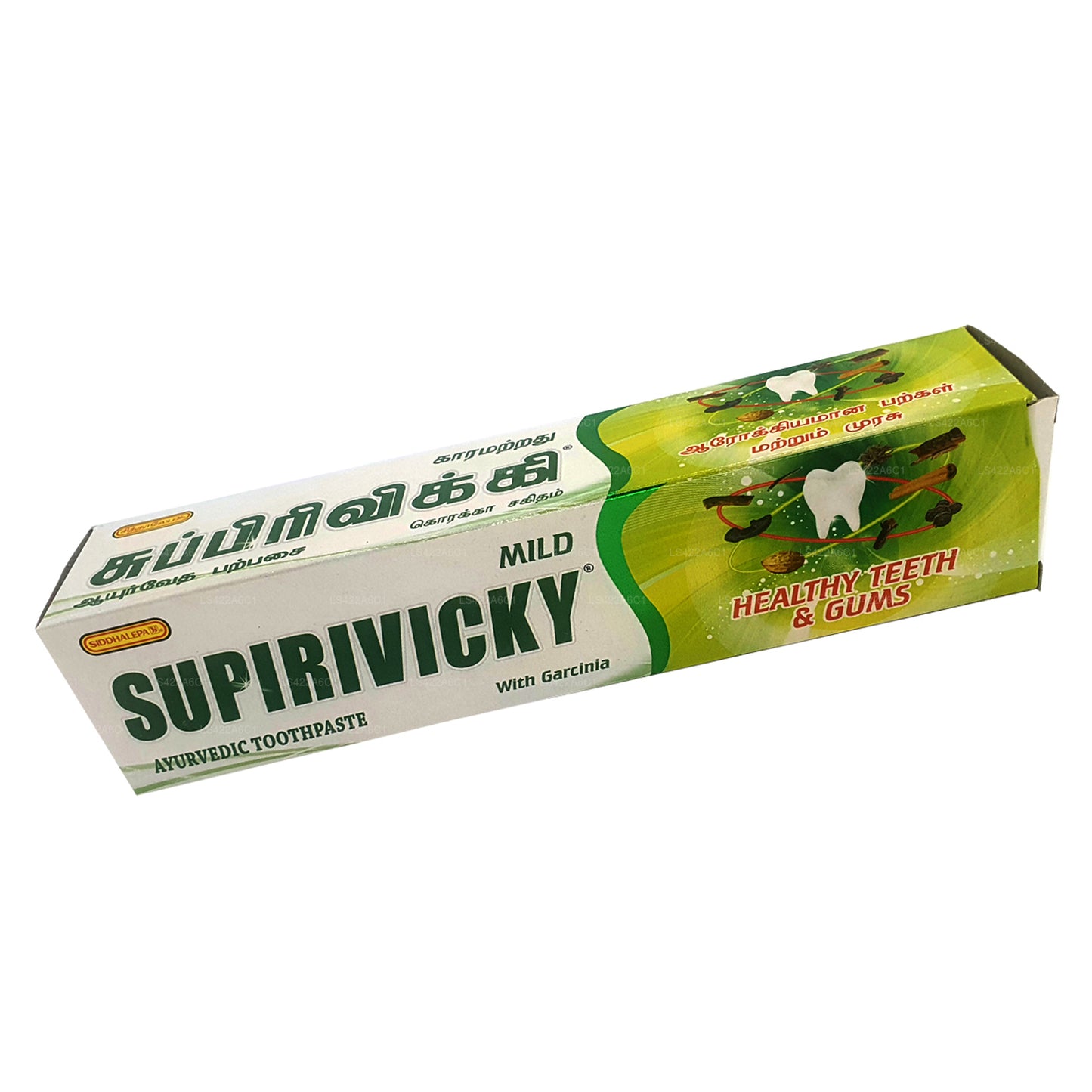 Siddhalepa Supirivicky Milde Ayurvedische tandpasta (40 g)