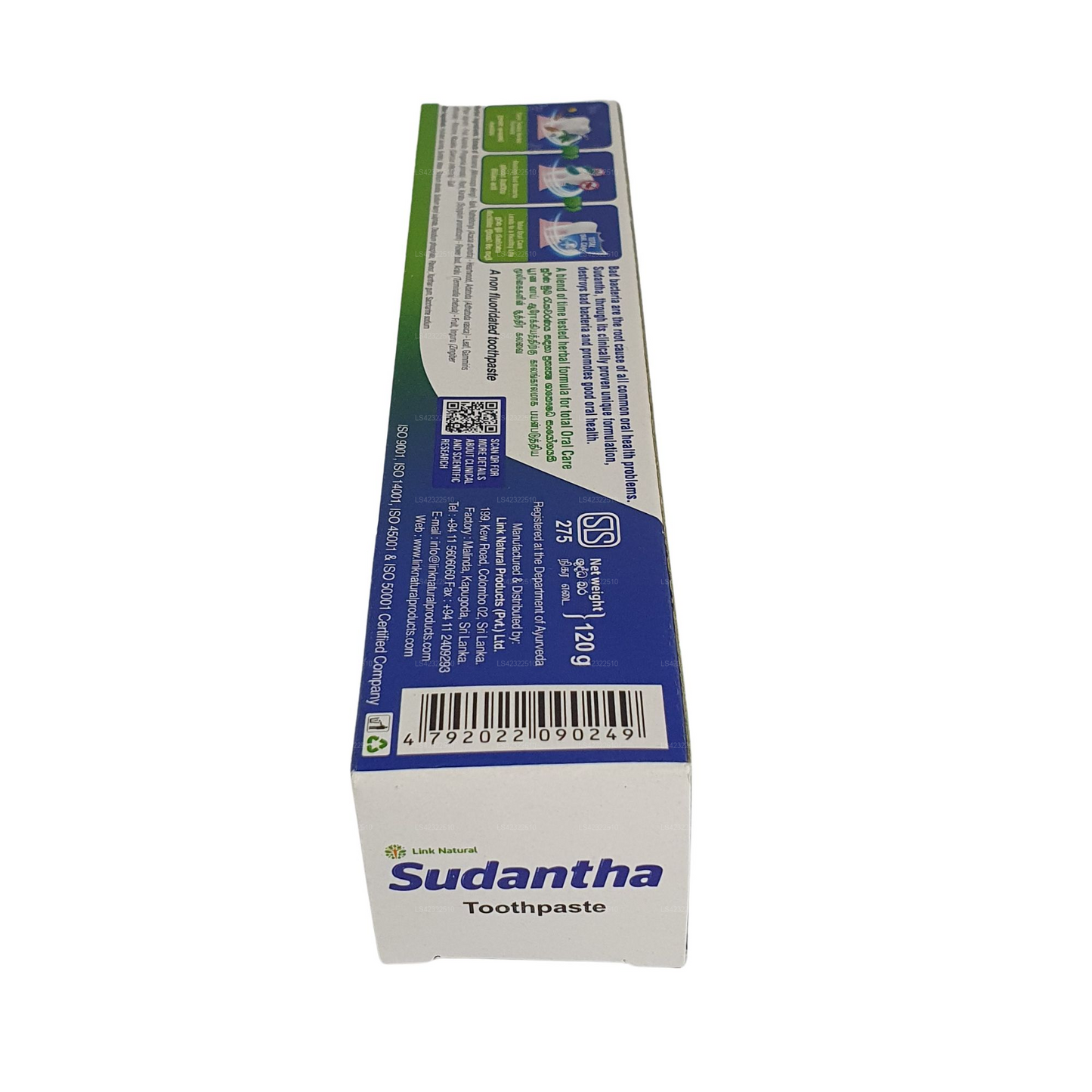 Link Sudantha kruidentandpasta