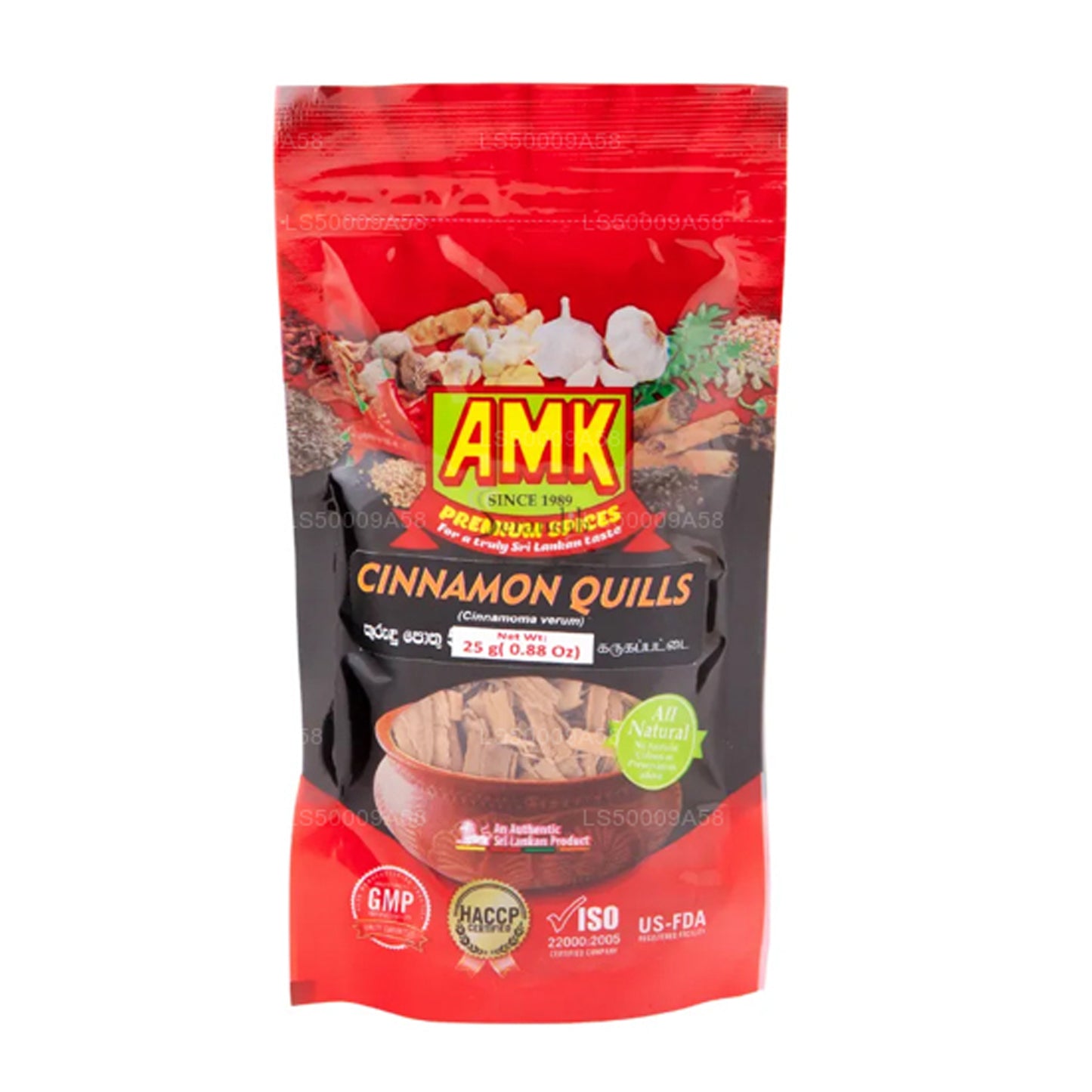 AMK Kaneelpennen (25 g)