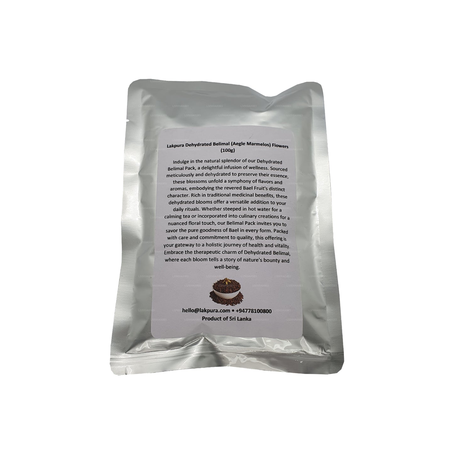 Lakpura Gedehydrateerde Belimal (Aegle Marmelos) Bloemen