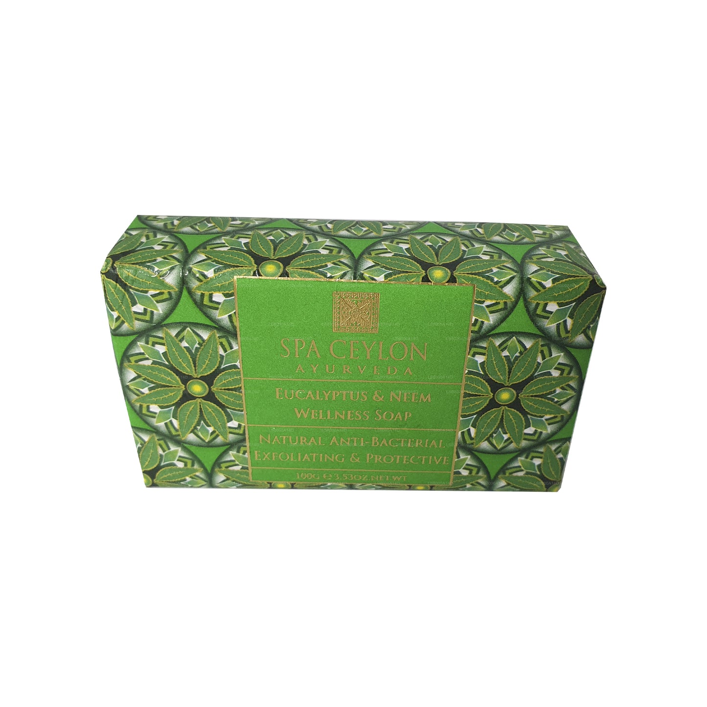 Spa Ceylon Eucalyptus & Neem - Antibacteriële exfoliërende wellnesszeep (100 g)