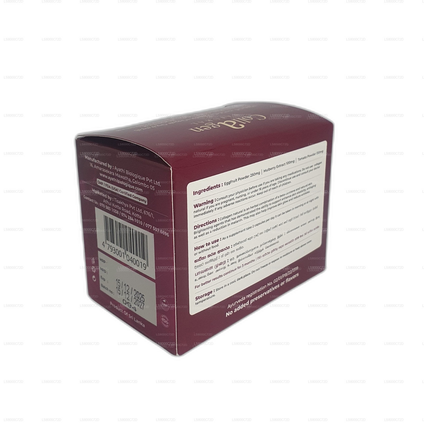 Clif Collagen Natural (60 capsules)