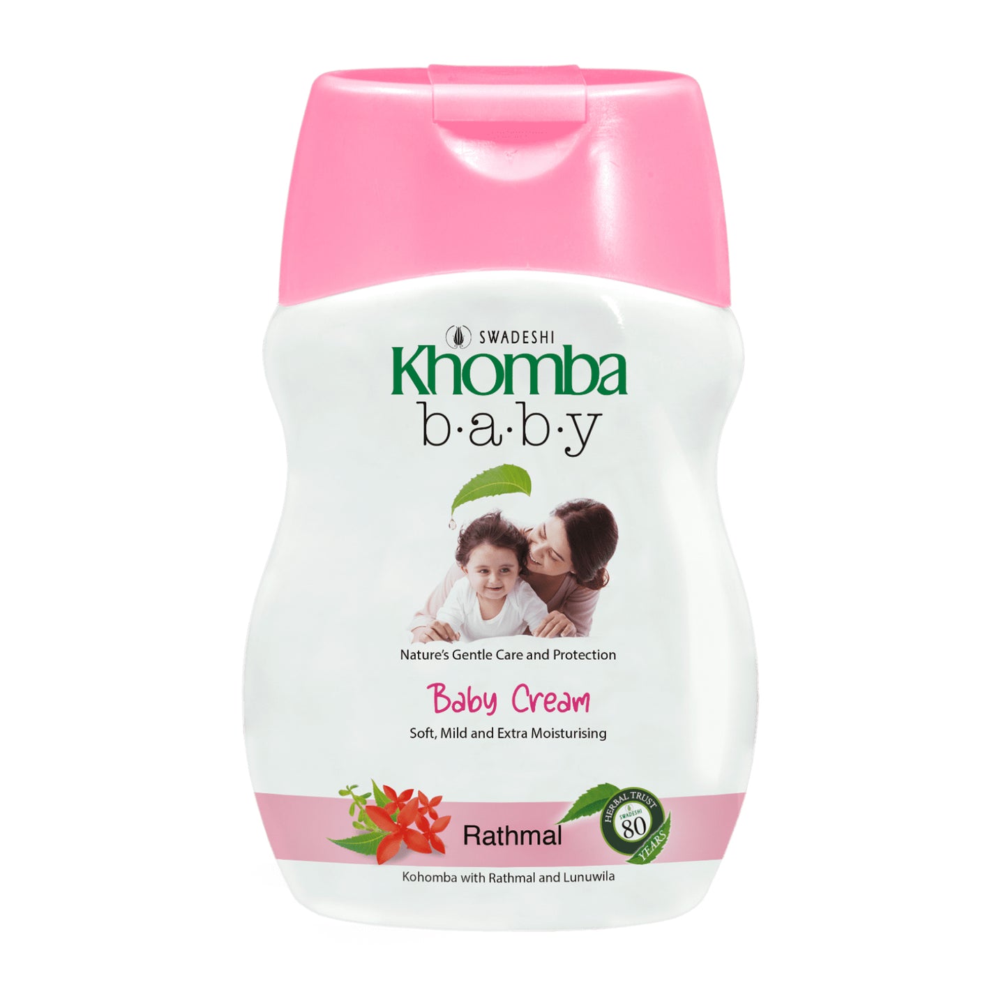 Swadeshi Khomba Babycrème Bloemig
