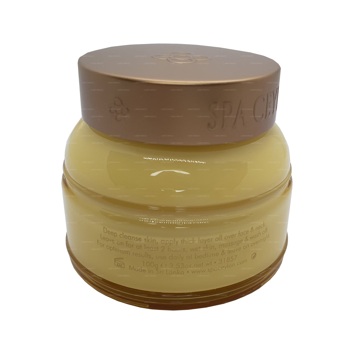 Spa Ceylon White Rice hydraterende nachtbehandeling (200 g)