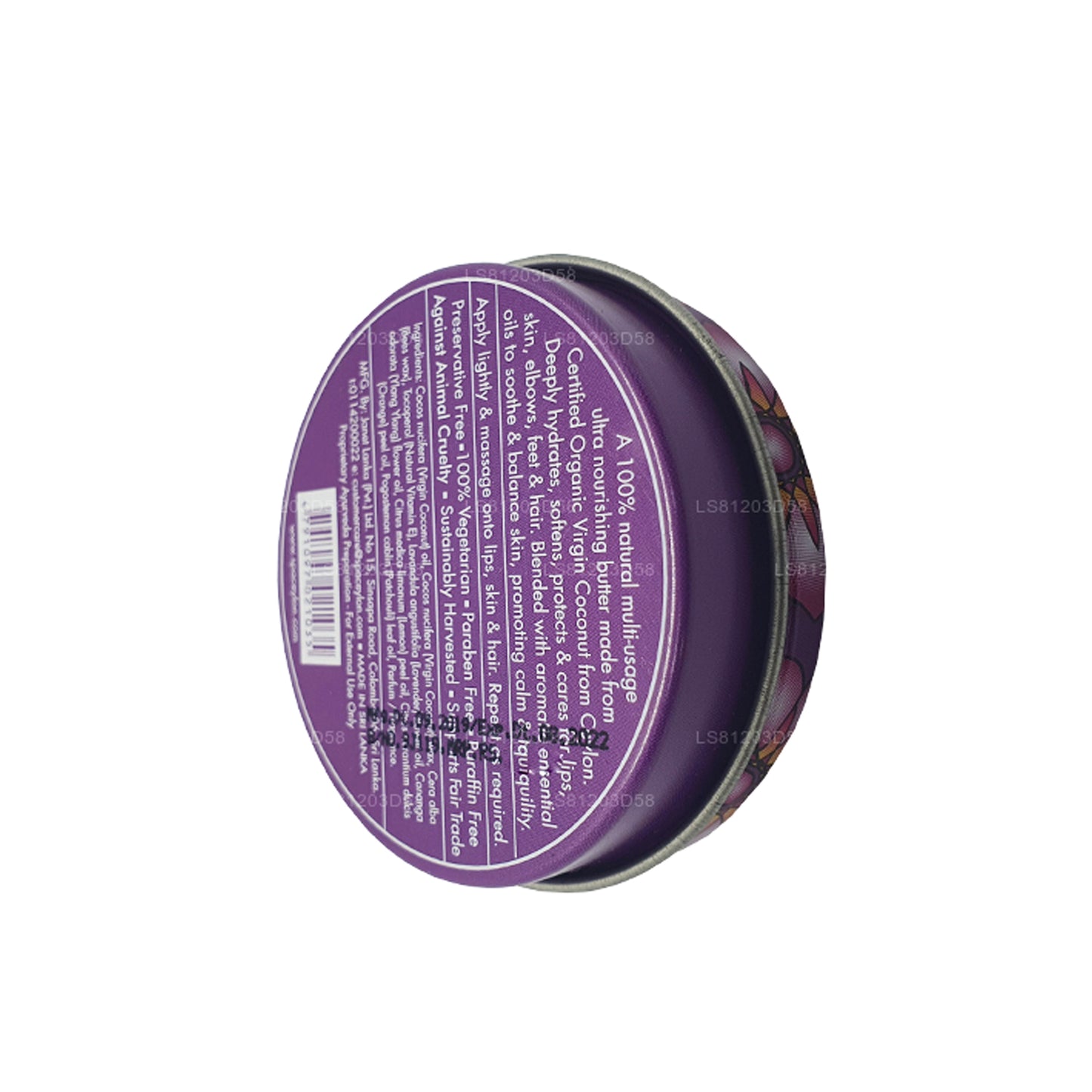 Spa Ceylon Ylang Lavender Virgin Kokos natuurlijke boter (25 g)