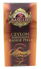 BASILUR SPECIALTY CLASSICS - PACKET - ULBT - LT - CEYLON ORANGE PEKOE (100g)
