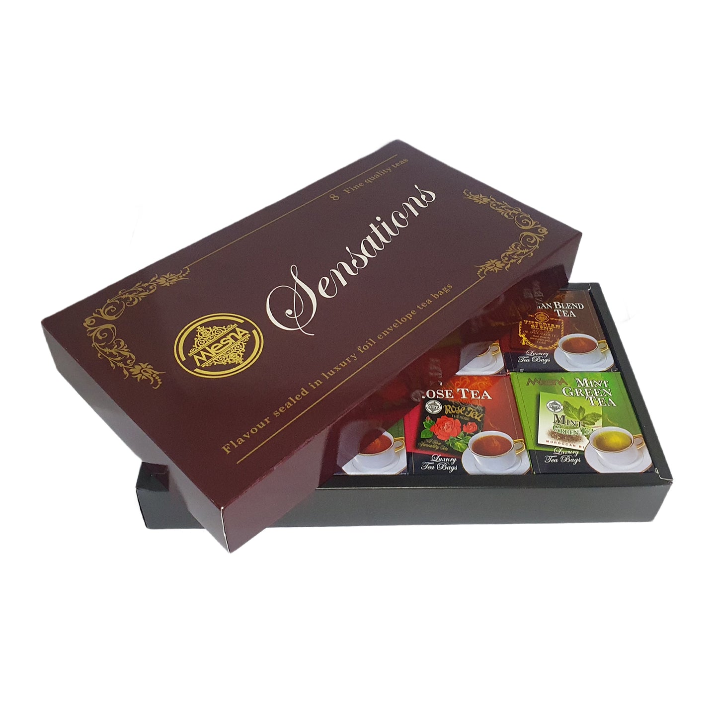 Mlesna Sensations 8 smaken geassorteerde luxe foliezakjes (160 g)