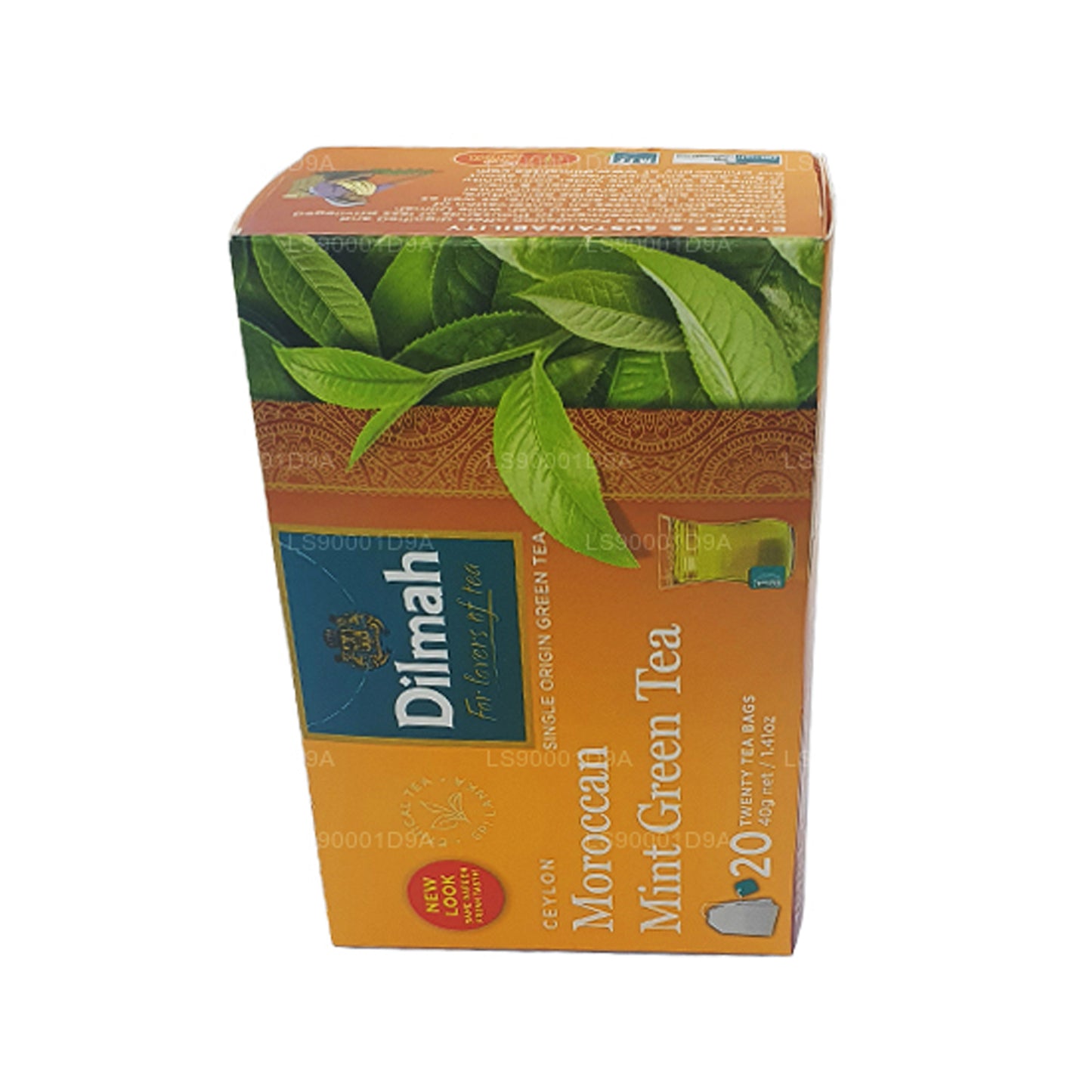 Dilmah Ceylon Marokkaanse muntgroene thee (40 g) 20 theezakjes