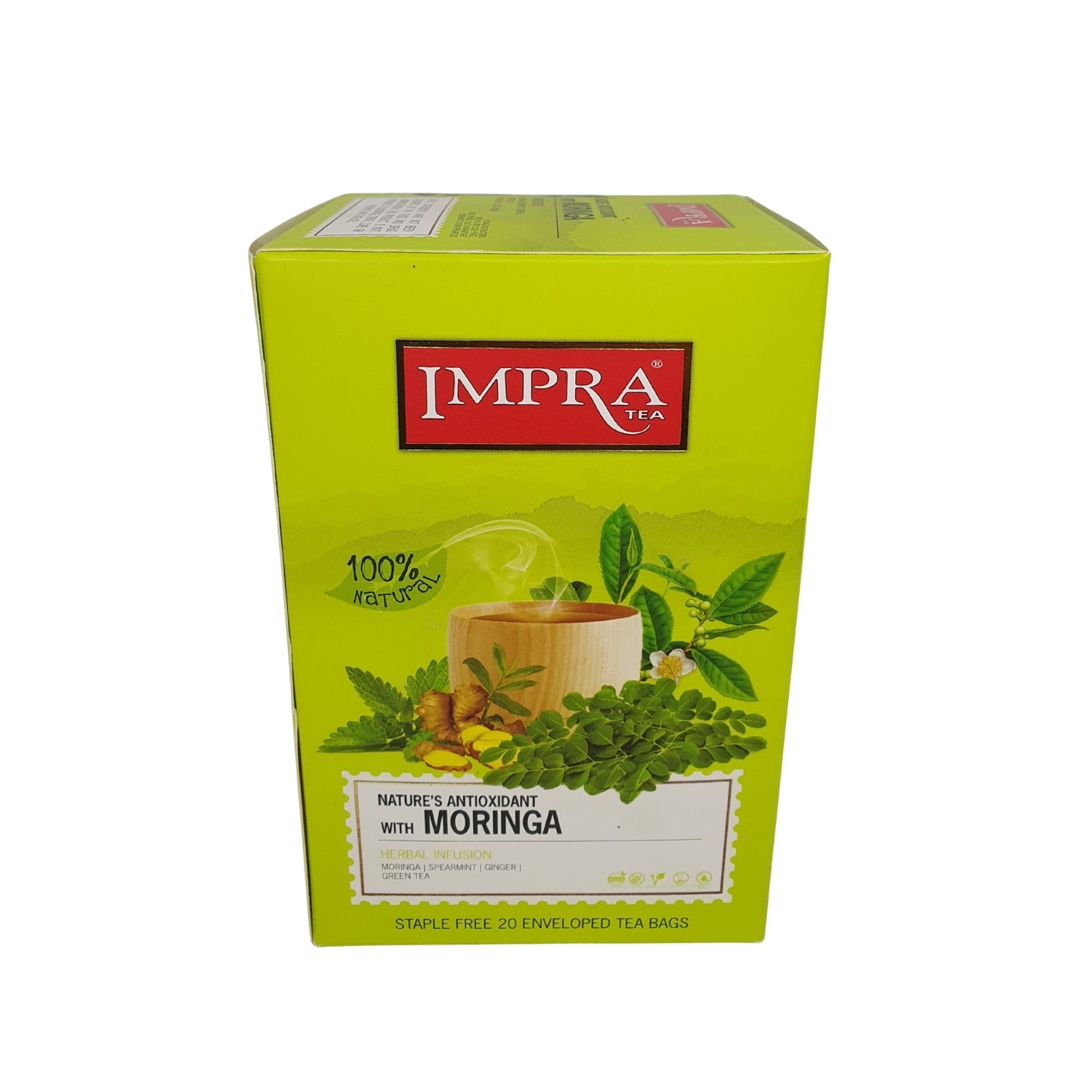 Impra Nature’s Antioxidant with Moringa Herbal Infusion (26g) 20 Tea Bags