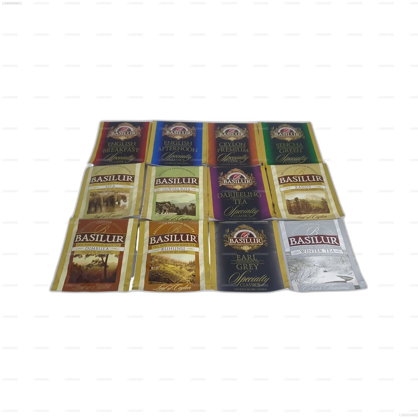 Basilur Executive Gifts Assortiment Houten Presenteerdoos (235 g) 120 Theezakjes