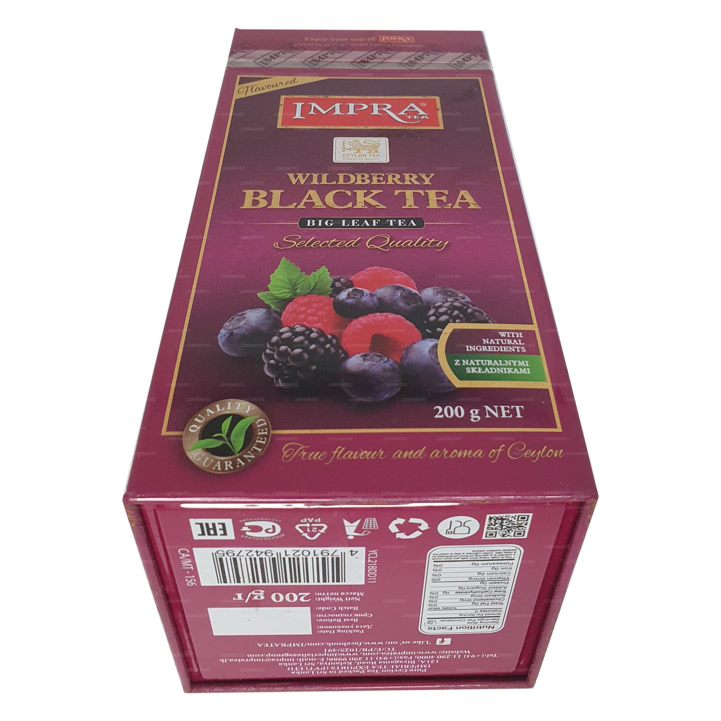 Impra Wildberry Big Leaf (200 g) Meatal Caddy