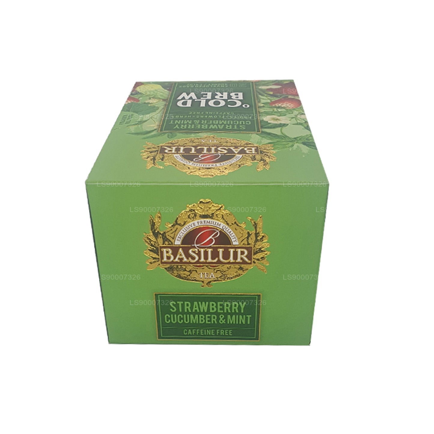 Basilur Cold Brew „Strawberry Cucumber and Mint” (40 g) doos