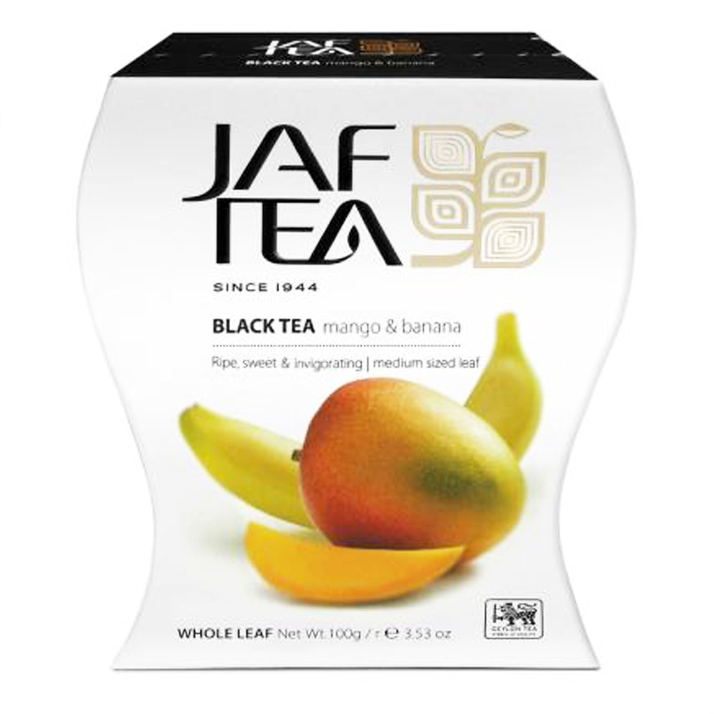 Jaf Tea zwarte mango en banaan (100 g) bladthee