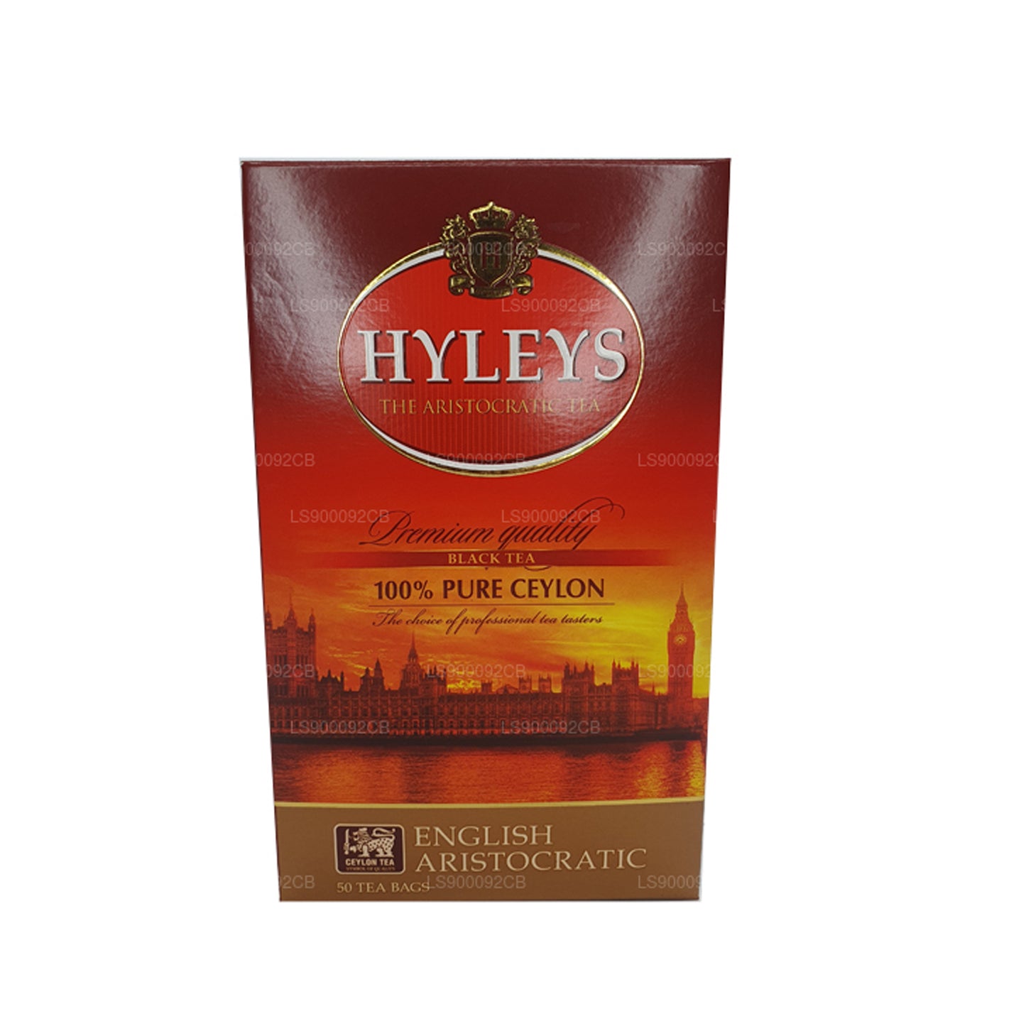 HYLEYS zwarte thee van topkwaliteit, 50 theezakjes (100 g)