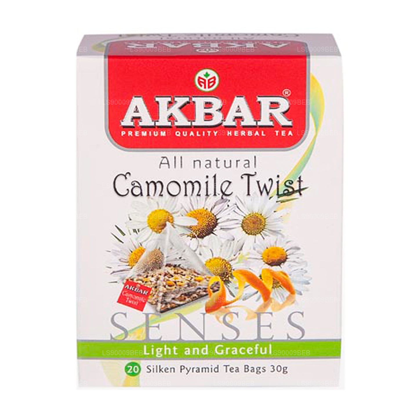 Akbar Chamomile Twist (30 g) 20 theezakjes