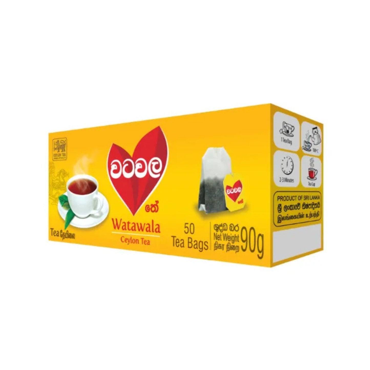 Watawala Pure Ceylon Theezakjes