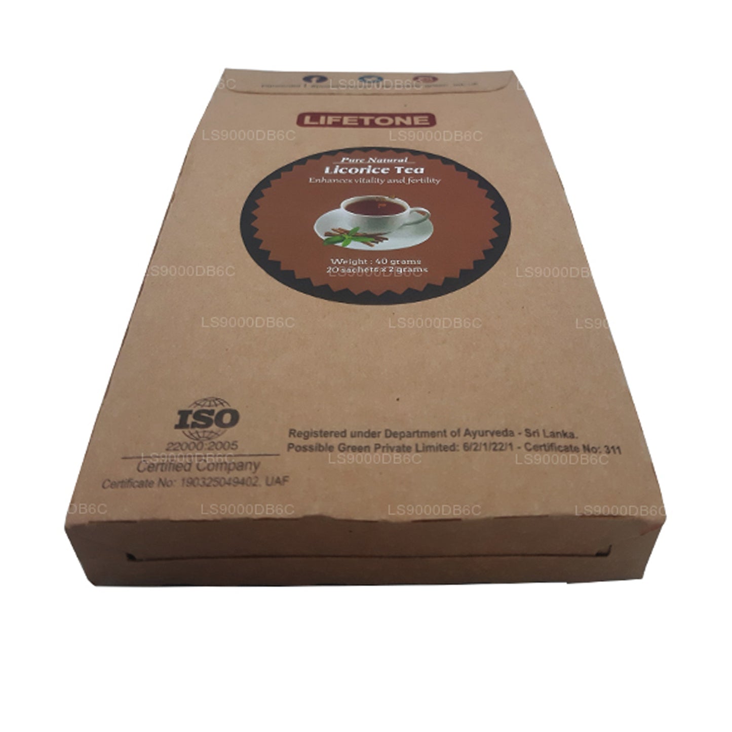 Lifetone Zoethoutthee (40 g)