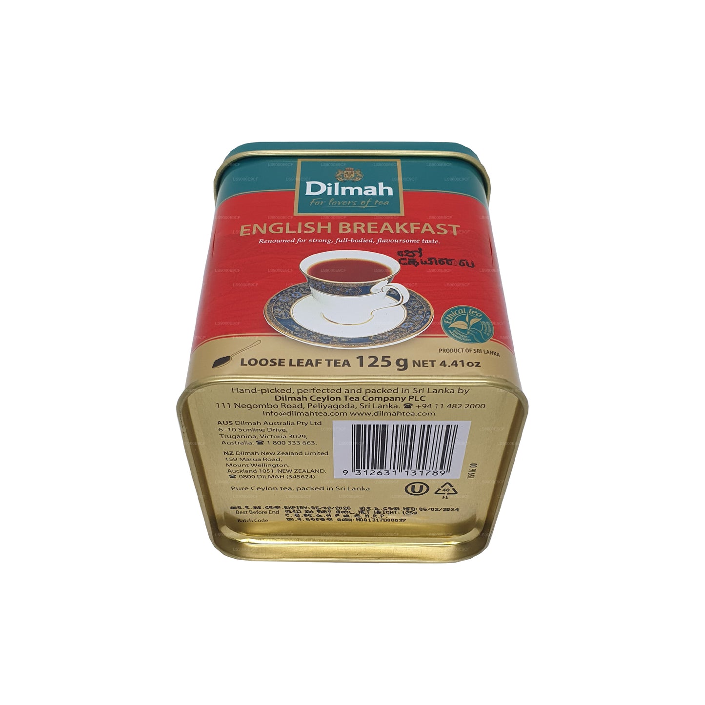 Dilmah English Breakfast thee met losse bladeren (125 g)