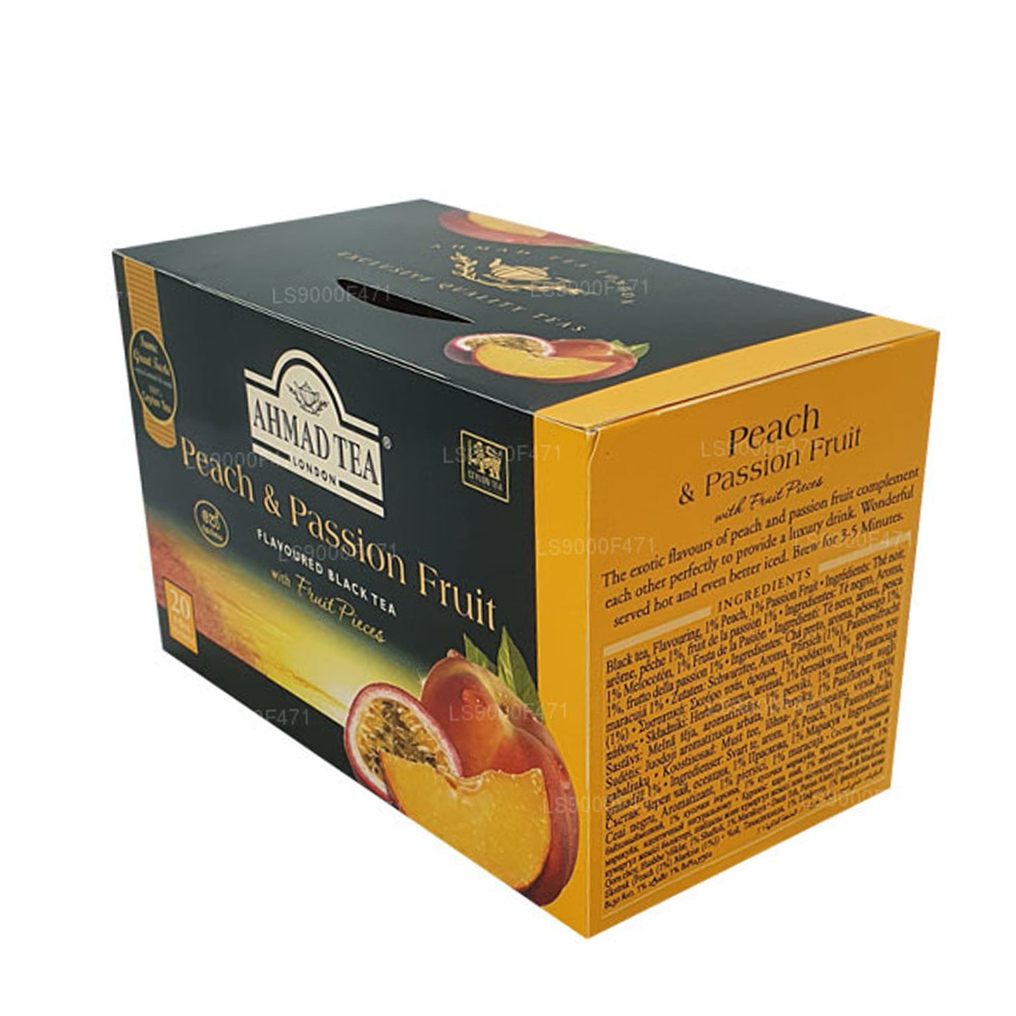 Ahmad Tea Peach and Passion 20 theezakjes met folie (40 g)
