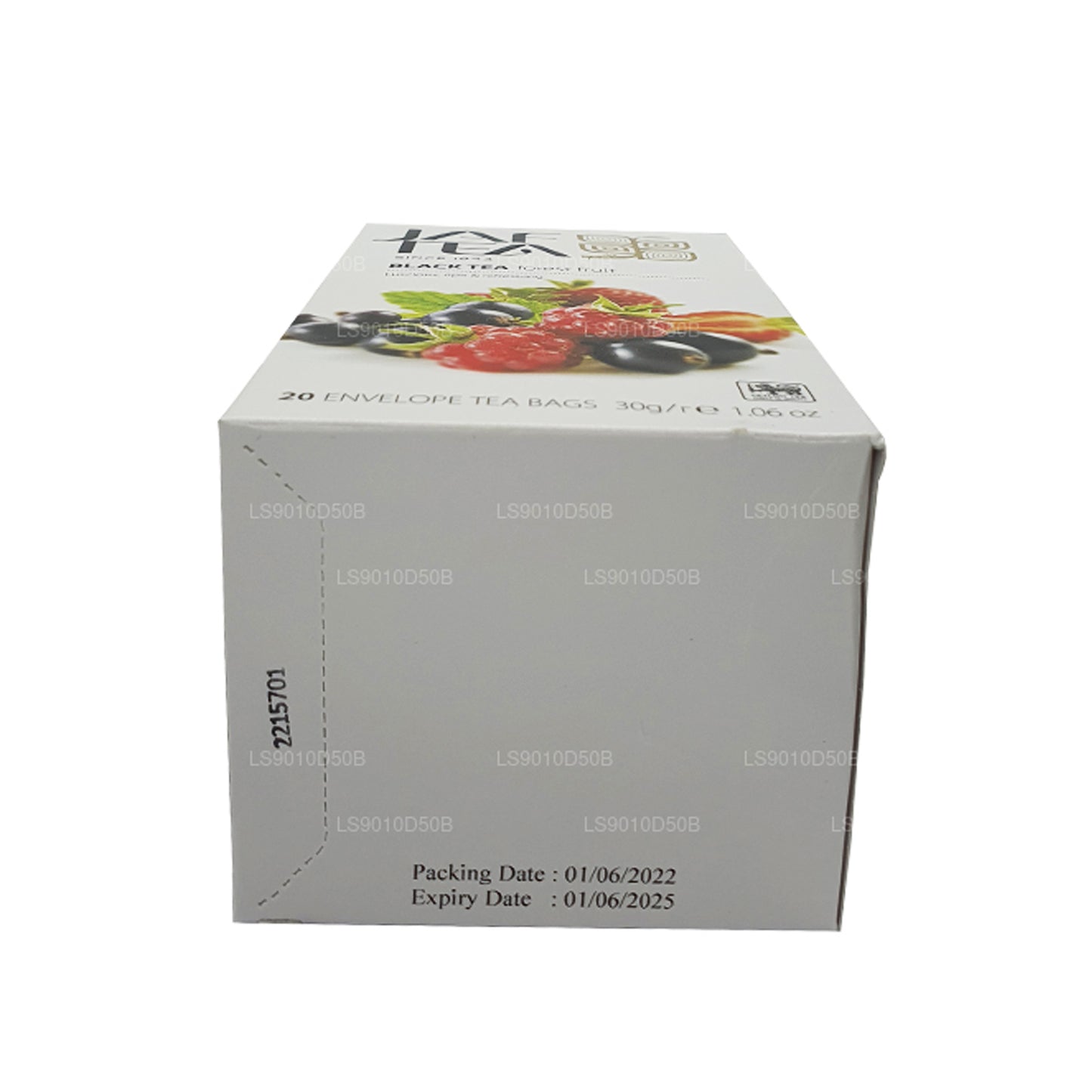 Jaf Tea Pure Fruits Collection Black Tea Forest Fruit (30 g) 20 theezakjes