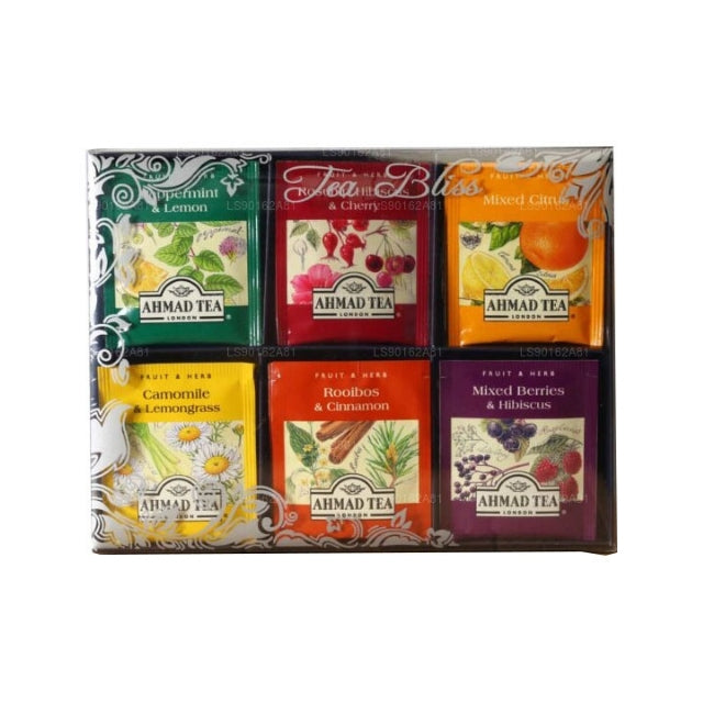 Ahmad Tea Bliss Herbal Tea Collection (124g) 72 Foil Tea Bags