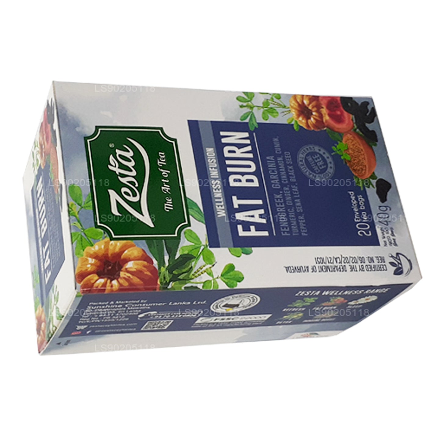 Zesta Fat Burn (40 g) 20 theezakjes