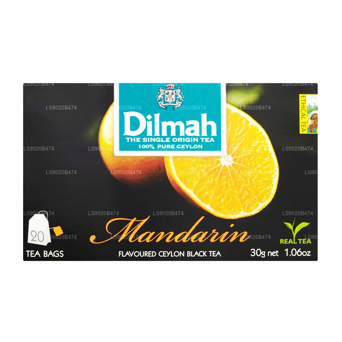 Dilmah thee met mandarijnsmaak (30 g) 20 theezakjes