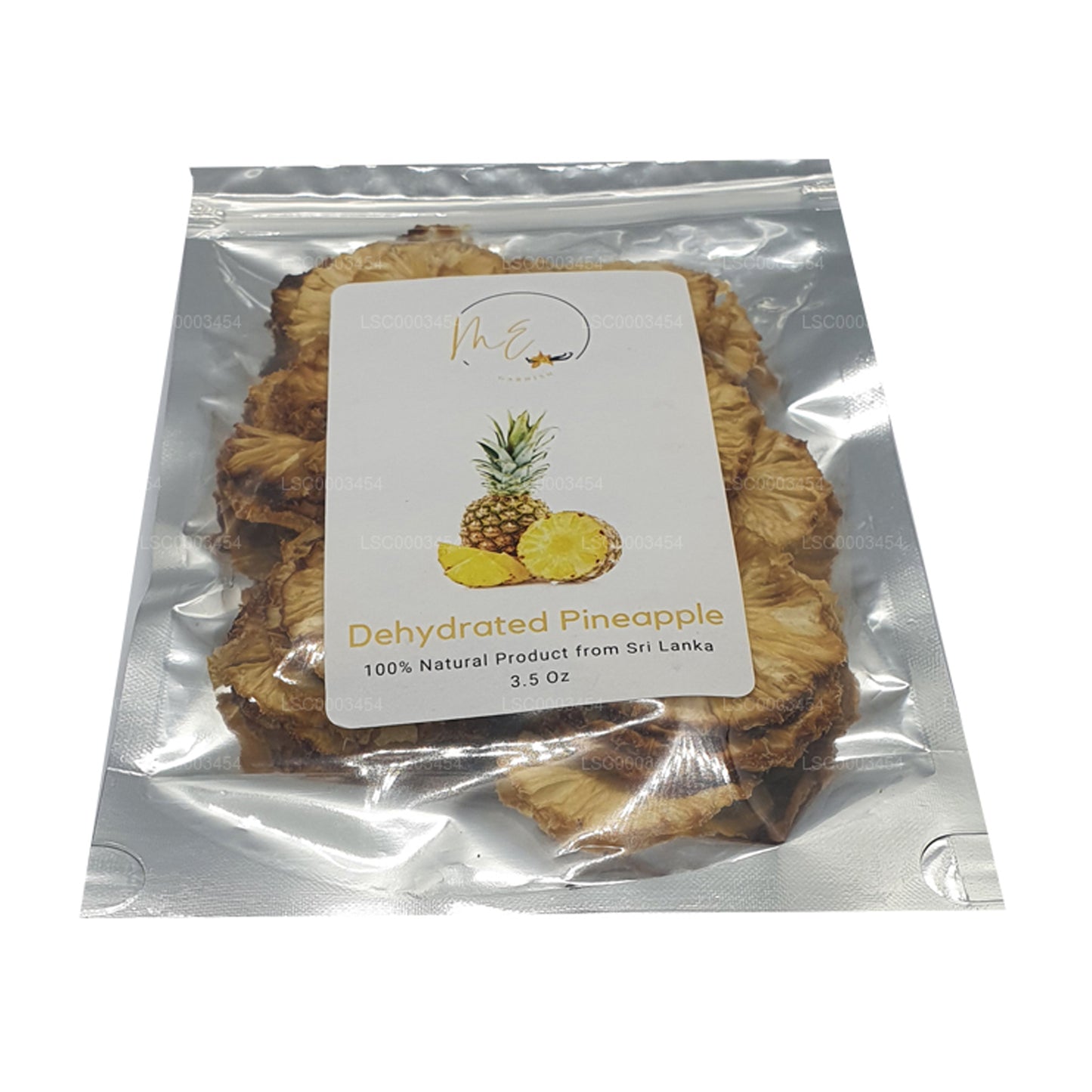 ME Gedehydrateerde ananas (100 g)