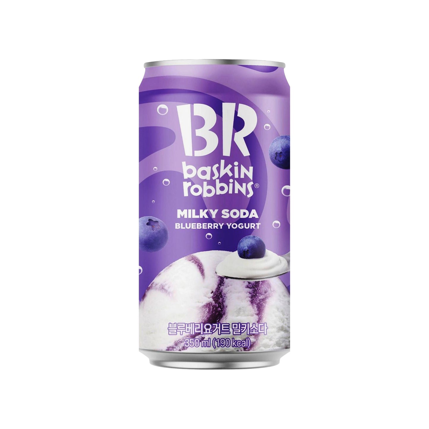 Baskin Robbins Bosbessenyoghurt Melksoda (350ml)