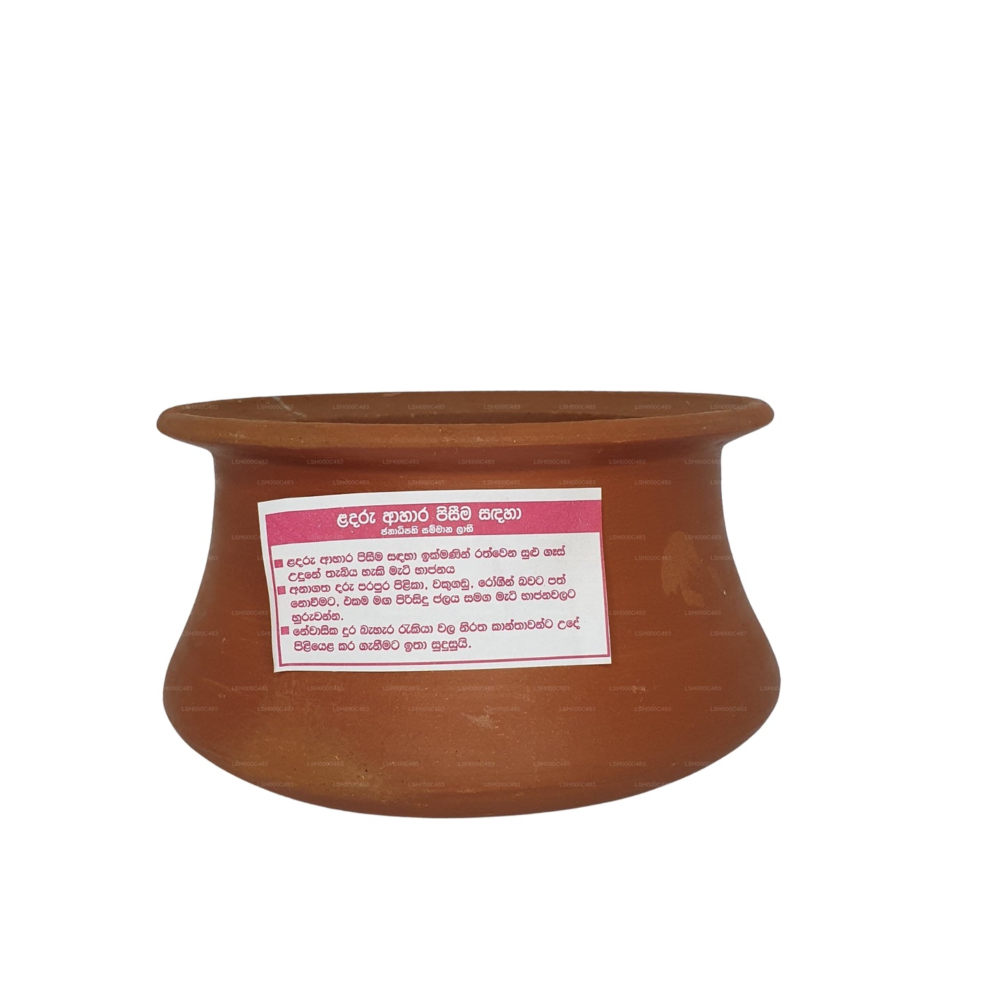 Lakpura® Klei Kookpot voor Babygerechten