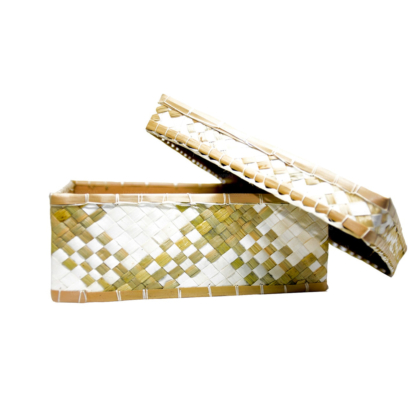 Lakpura Palmyrah Leaf geschenkdoos (ontwerp E)