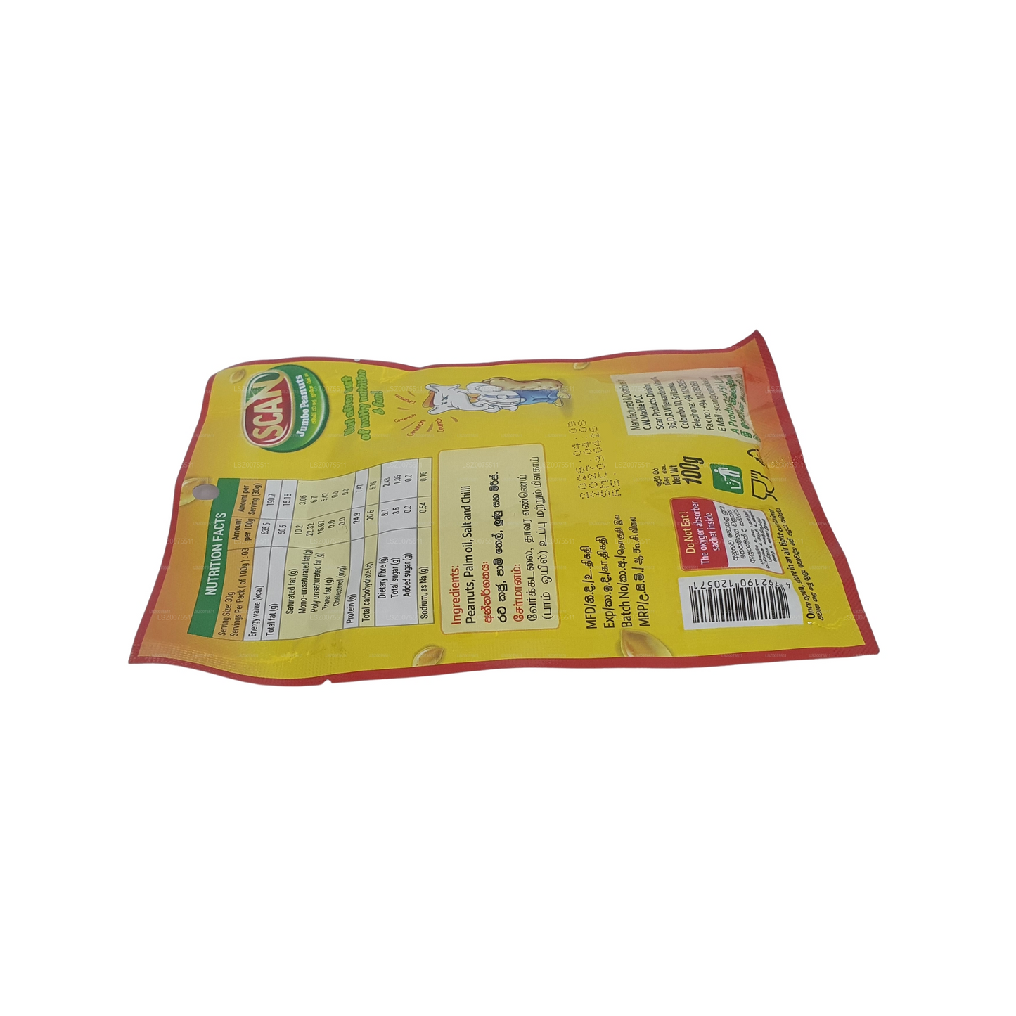 Scan Chili Jumbo Pinda's (100 g)