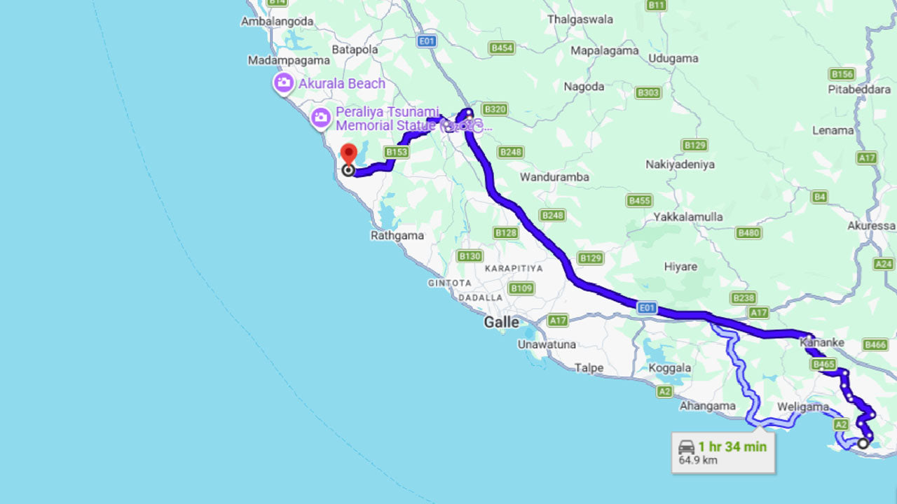 Vrijlating van babyzeeschildpadden uit Mirissa