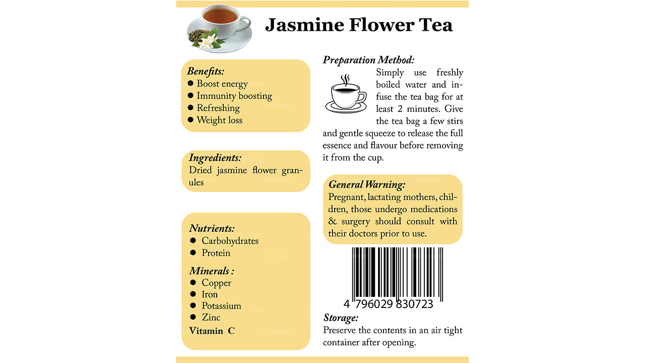 Lifetone Jasmine flower tea (30g)